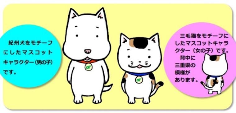 【三重県】新設する動物愛護施設のマスコットを公開　今年度は引き取り数1350匹以下が目標